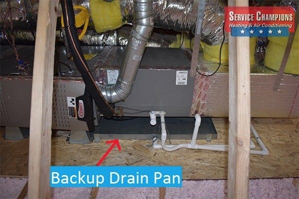 Backup Drain Pan