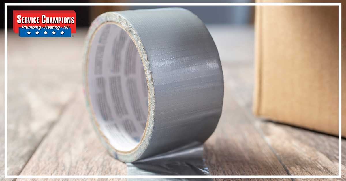 Duct Tape Head - Why Duct Tape Should Never be Used on Ducts