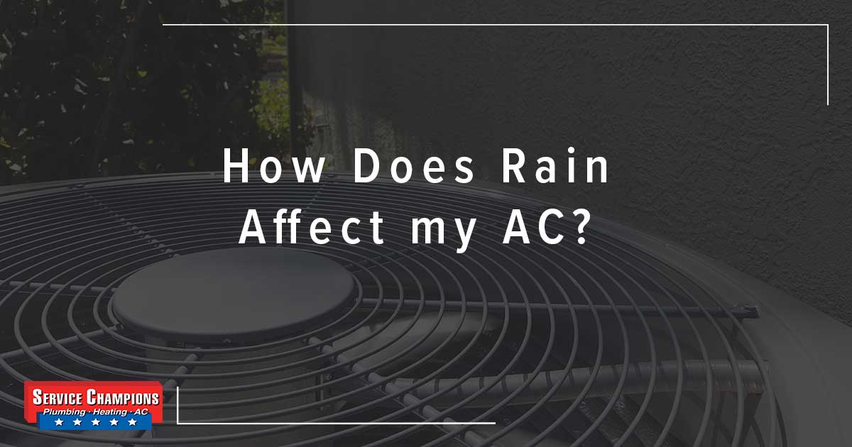 SC RainAC Head - How does Rain Affect my AC?