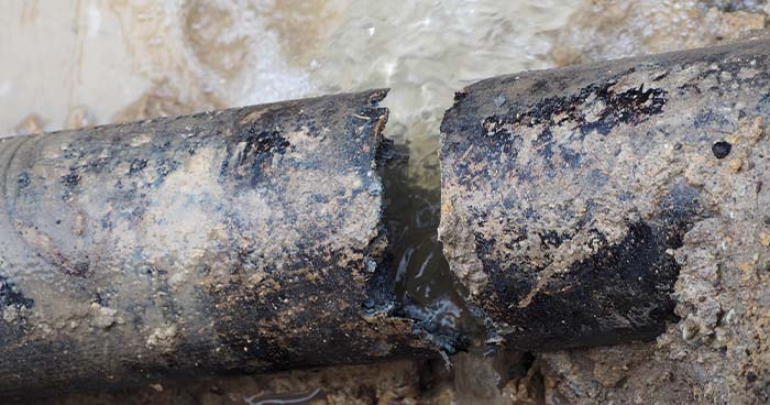 Pipes Can Rub Up Against Each Other, Or The Concrete, And Spring A Leak.