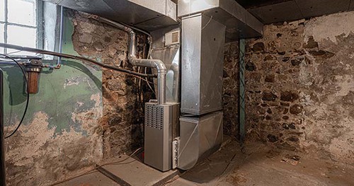 Image: A Furnace In The Basement.