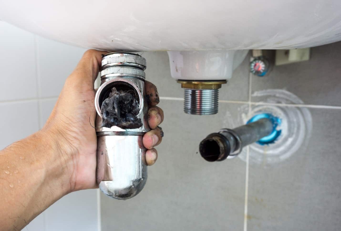 Clogged Pipes Reduce Water Pressure 