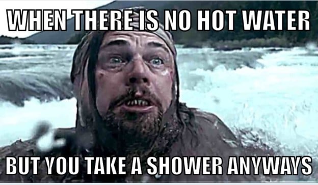 Cold Shower Meme